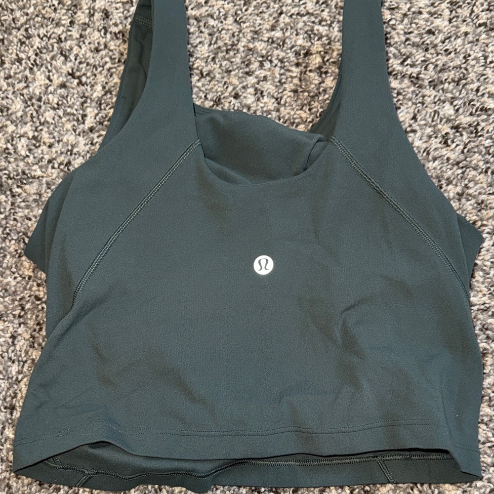 lululemon athletica Dark Green Sports Bra